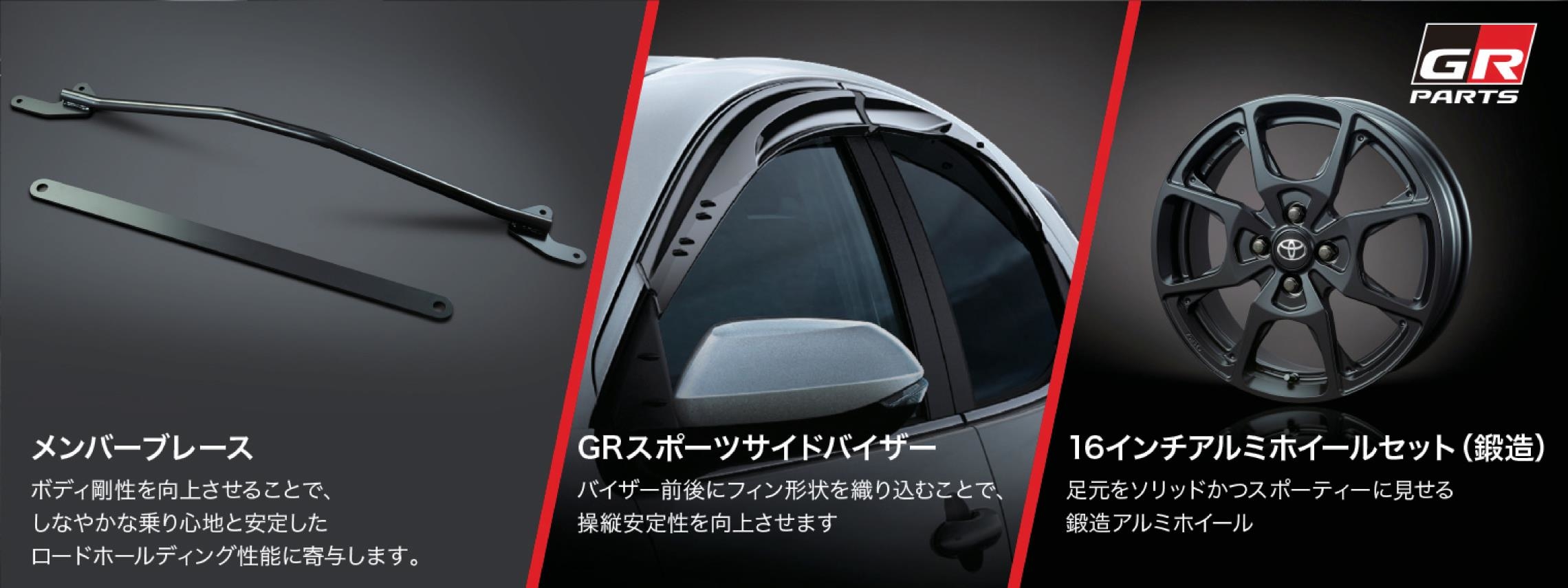 【GR PARTS(TRD)】 機能